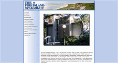 Desktop Screenshot of fireislandsynagogue.org